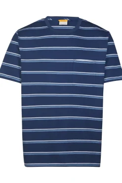 T-Shirt Journey Striped Organic Ss M