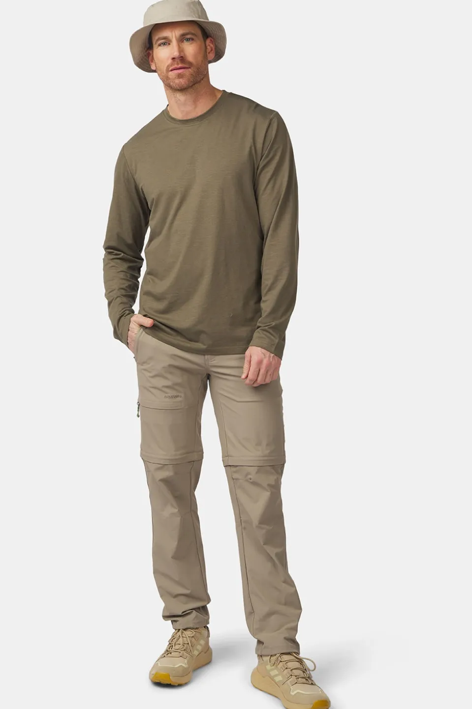 T-Shirt Jungle Travel Tee Ls M
