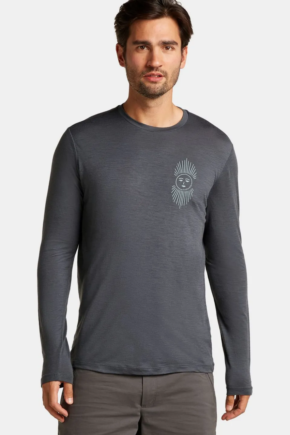T-Shirt M Mer 150 Tech Lite Ls Tee Ib Solar