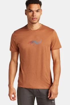 T-Shirt M Mer 150 Tech Lite Ss Tee Slimey Salama