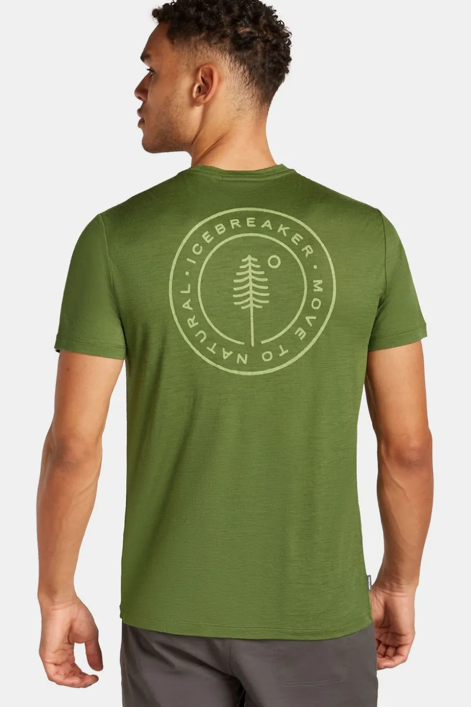 T-Shirt M Mer 150 Tech Lite Ss Tee Hike Naturall