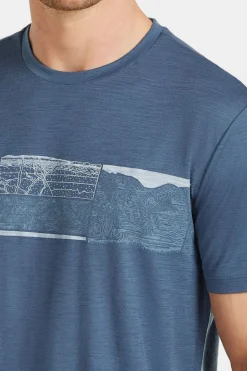 T-Shirt M Mer 150 Tech Lite Ss Tee Elev Line