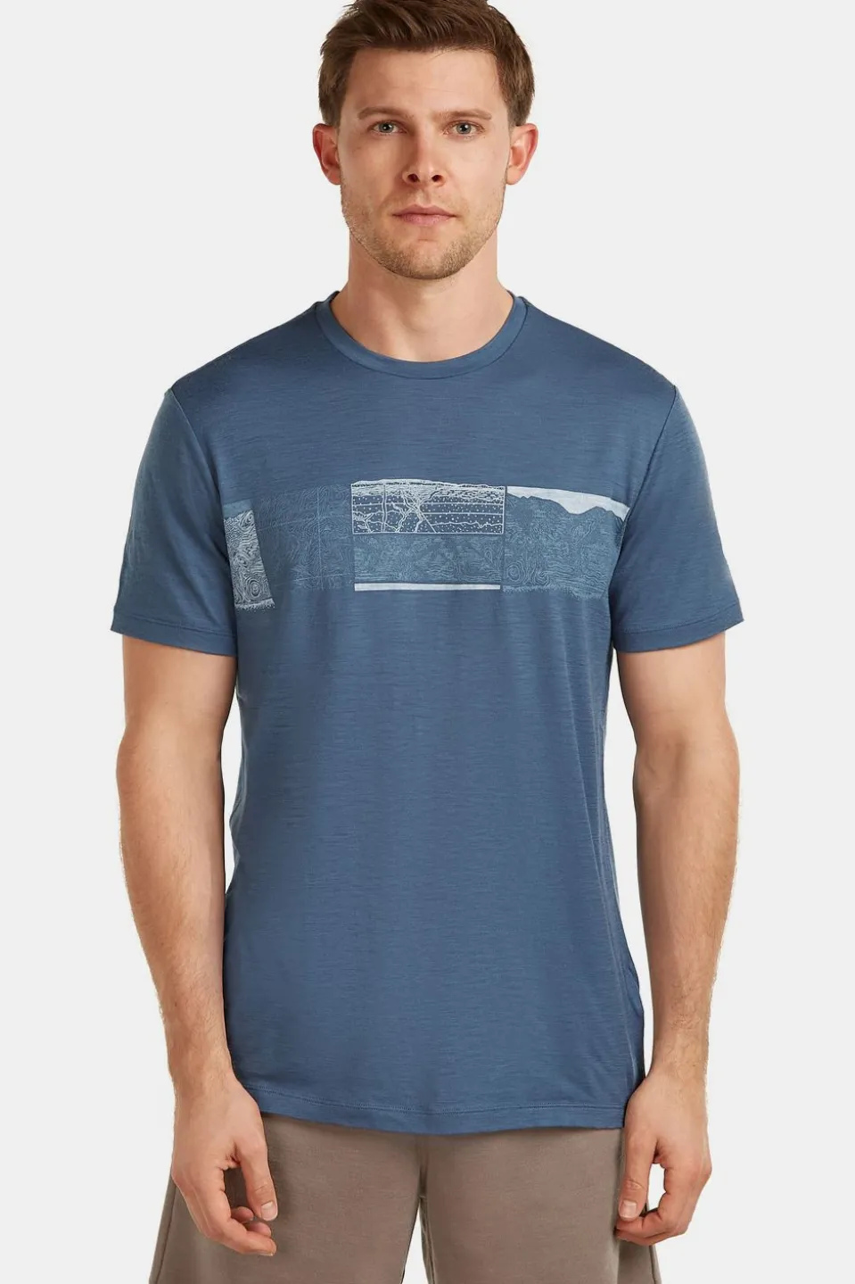 T-Shirt M Mer 150 Tech Lite Ss Tee Elev Line