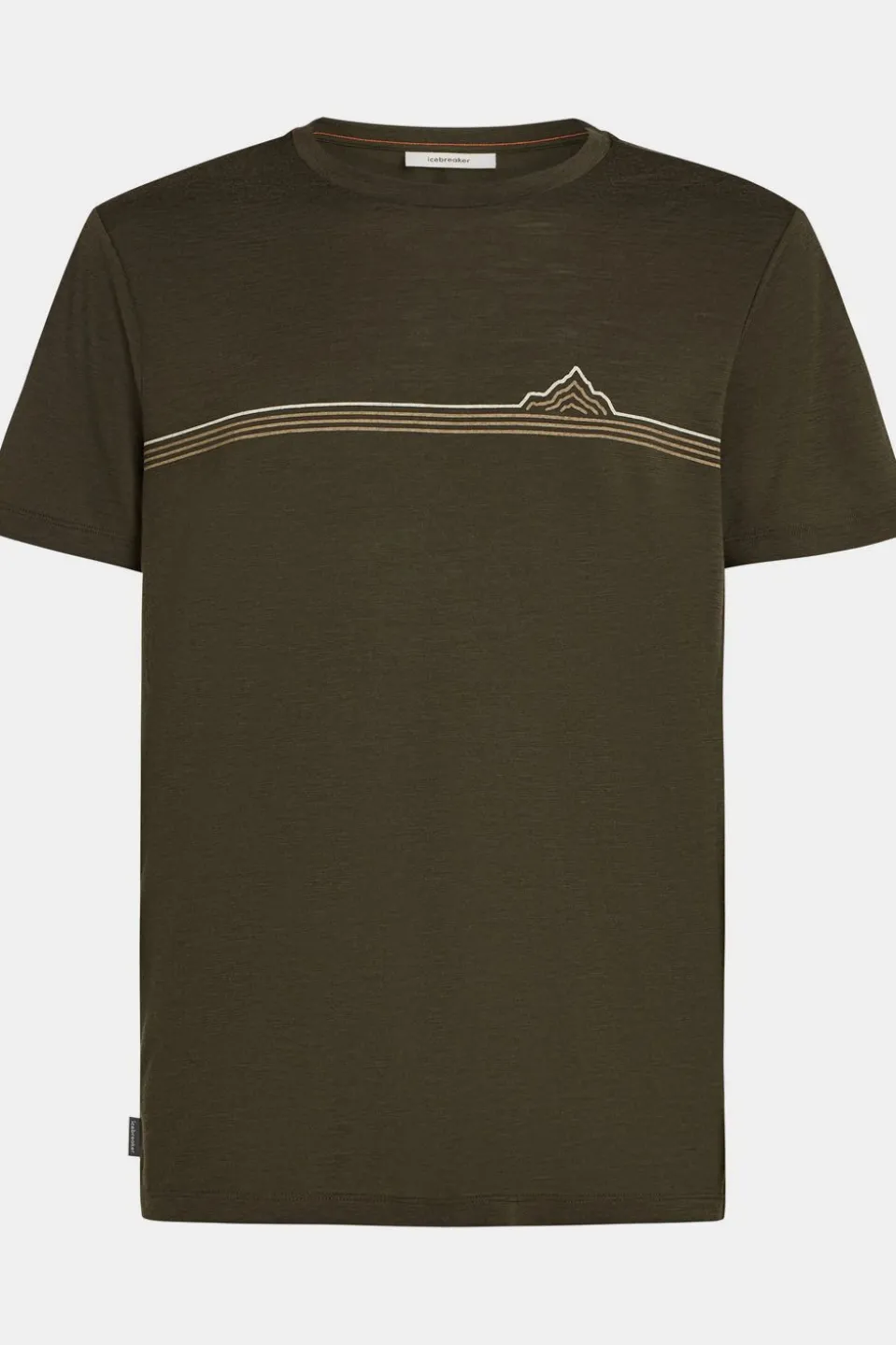 T-Shirt M Mer 150 Tech Lite Ss Tee Range Stripes