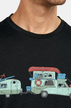 T-Shirt M Mer 150 Tech Lite Ss Tee Transportage