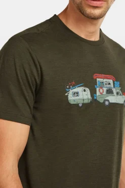 T-Shirt M Mer 150 Tech Lite Ss Tee Transportage