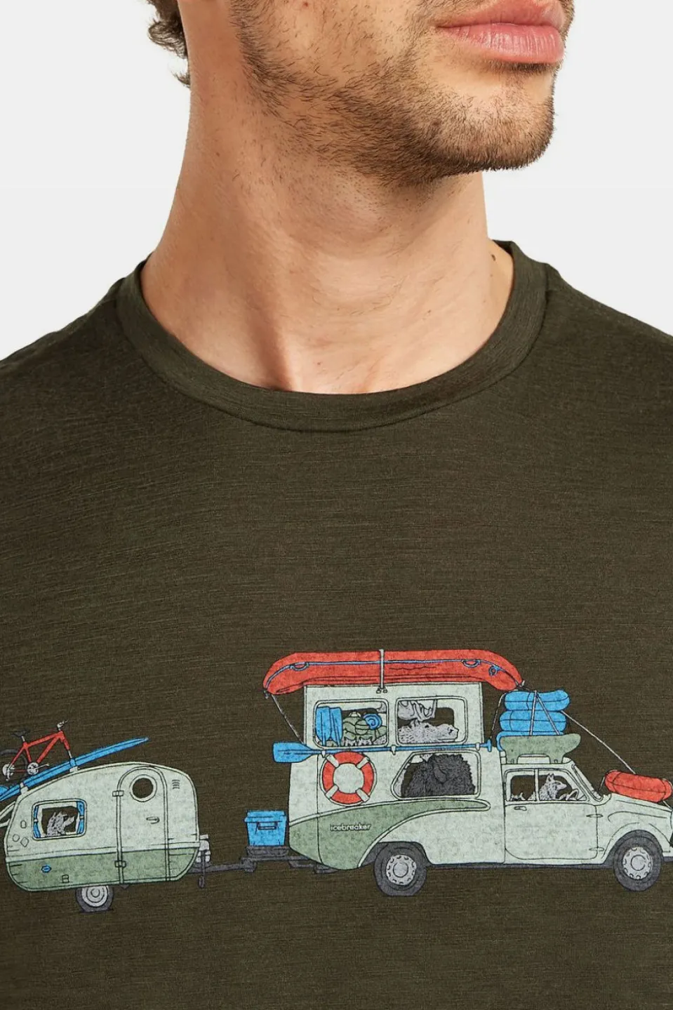 T-Shirt M Mer 150 Tech Lite Ss Tee Transportage