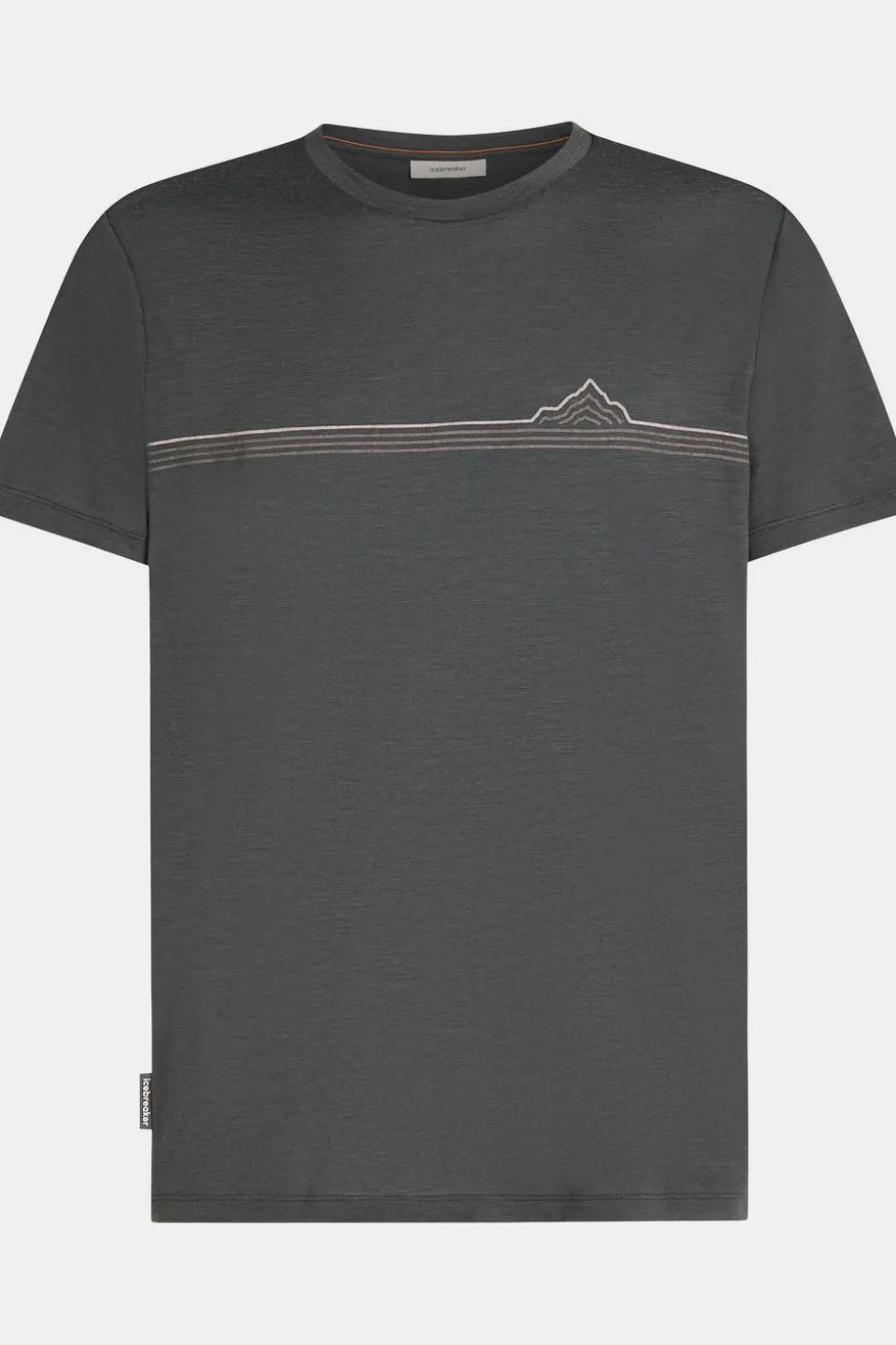 T-Shirt M Mer 150 Tech Lite Ss Tee Range Stripes