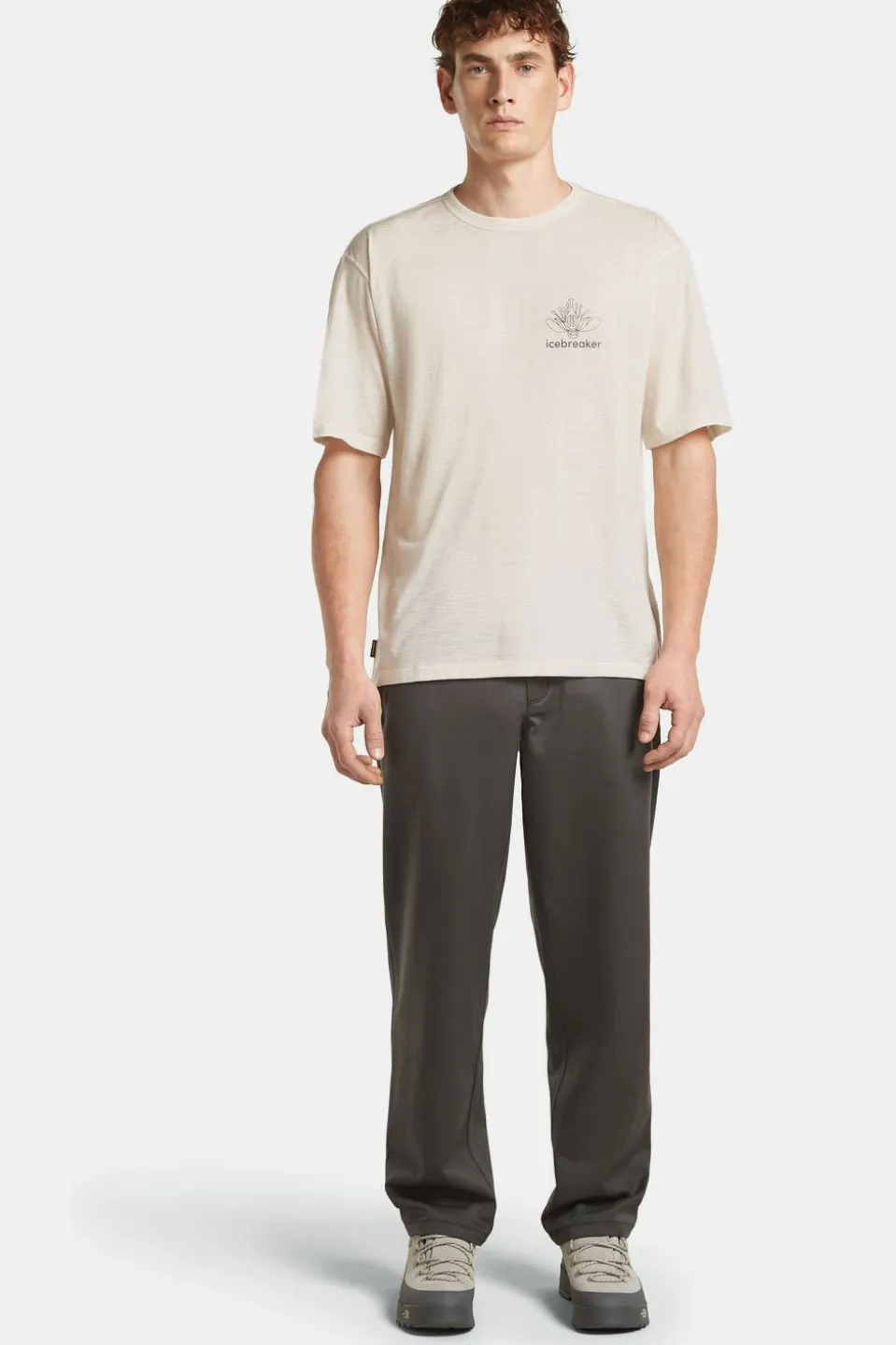 T-Shirt M Mer 150 Tech Lite Ss Relax Tee Fern St