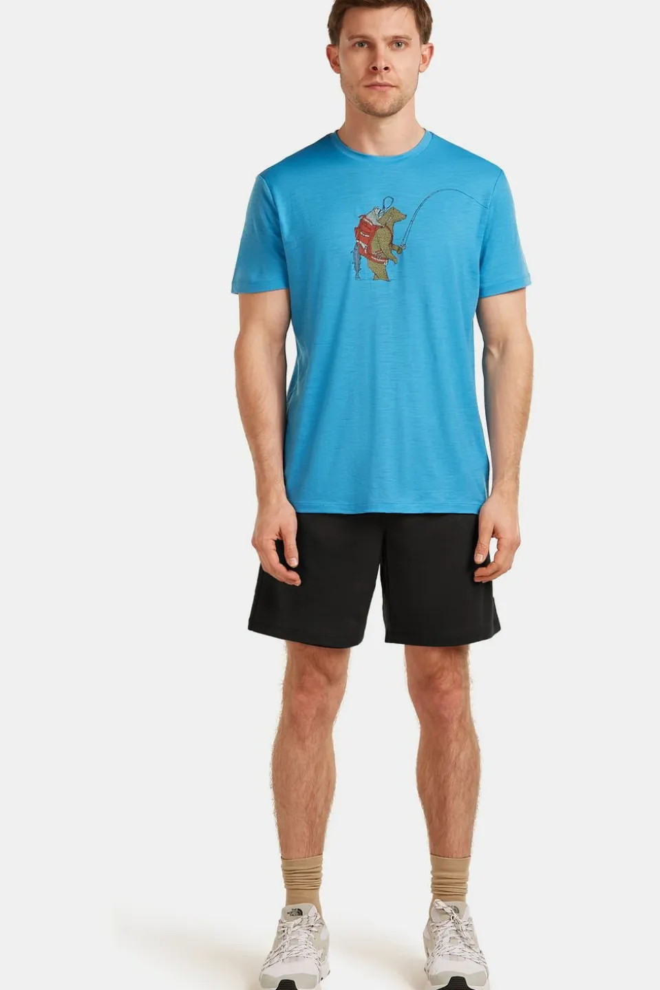 T-Shirt M Mer 150 Tech Lite Ss Tee Bear Catch