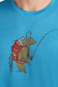 T-Shirt M Mer 150 Tech Lite Ss Tee Bear Catch
