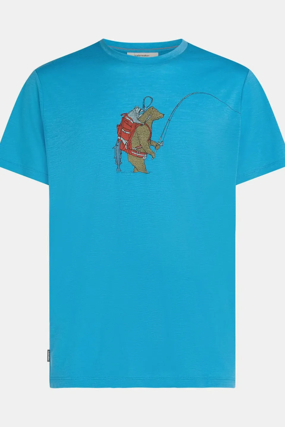 T-Shirt M Mer 150 Tech Lite Ss Tee Bear Catch