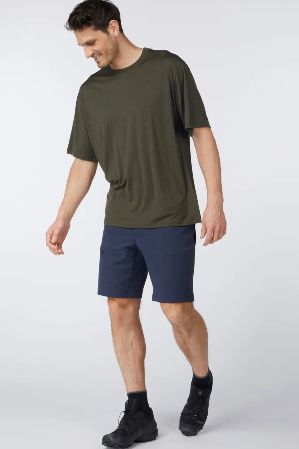 T-Shirt M Mer 150 Tech Lite Ss Relaxed Tee