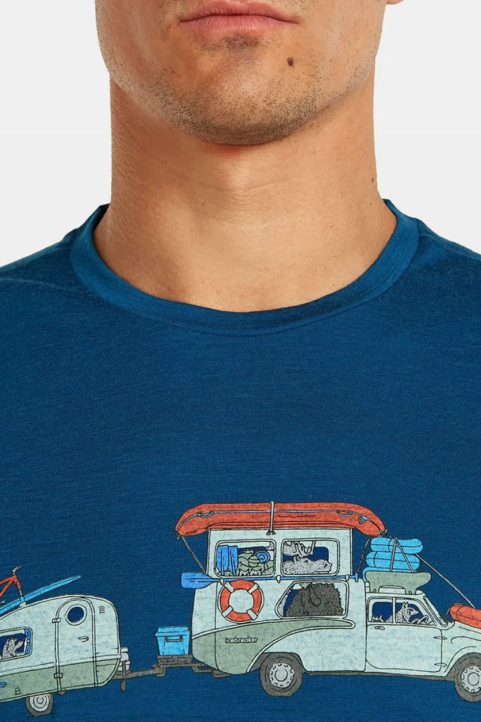 T-Shirt M Mer 150 Tech Lite Ss Tee Transportage
