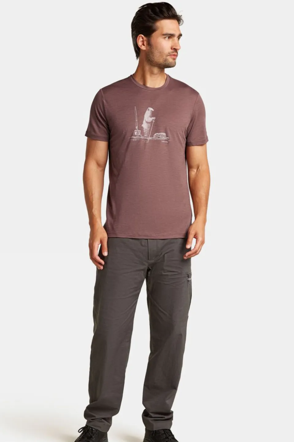 T-Shirt M Mer 150 Tech Lite Ss T Pol Paddle