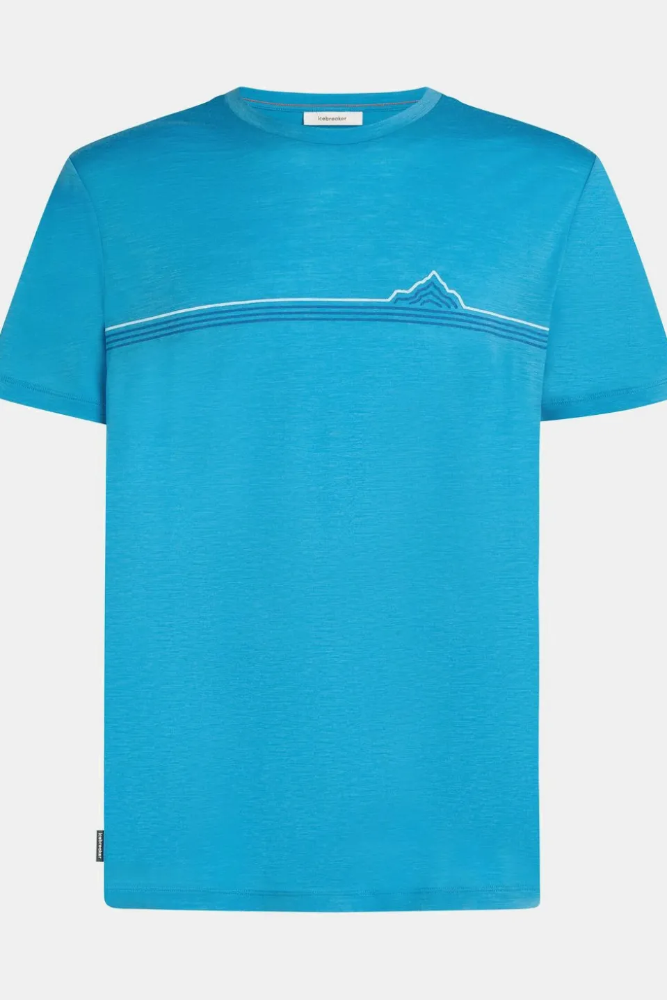 T-Shirt M Mer 150 Tech Lite Ss Tee Range Stripes