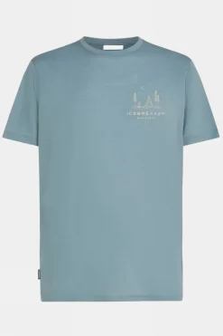 T-Shirt M Mer 150 Tech Lite Ss Tee Peaceful Pass