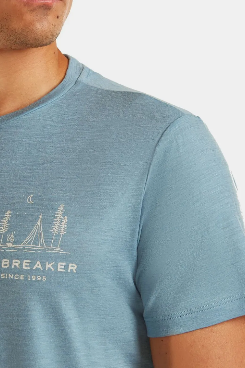 T-Shirt M Mer 150 Tech Lite Ss Tee Peaceful Pass