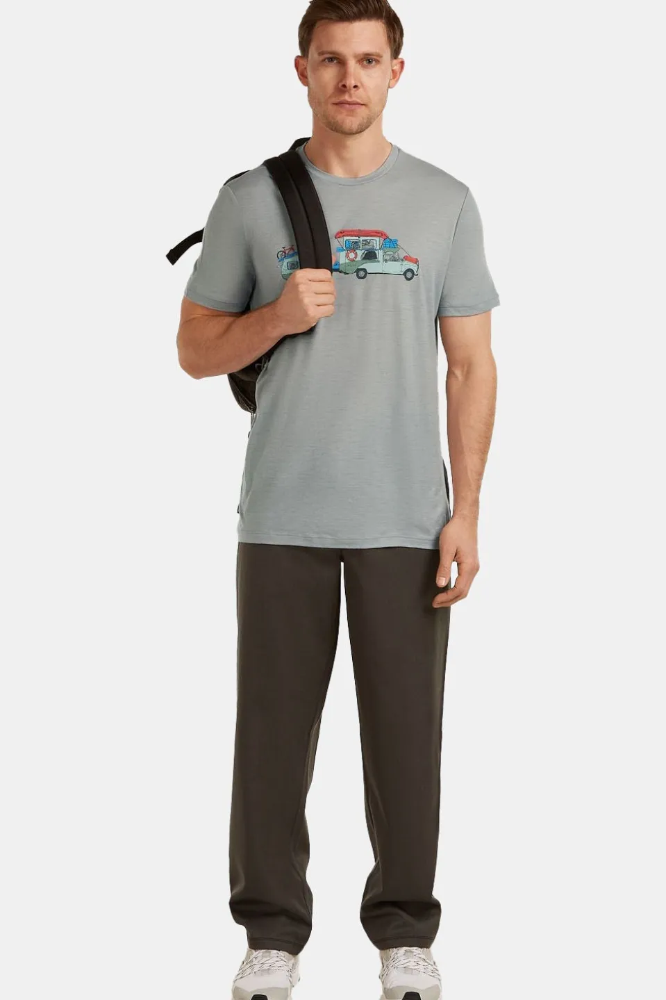 T-Shirt M Mer 150 Tech Lite Ss Tee Transportage