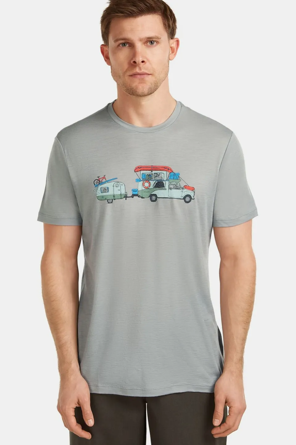 T-Shirt M Mer 150 Tech Lite Ss Tee Transportage
