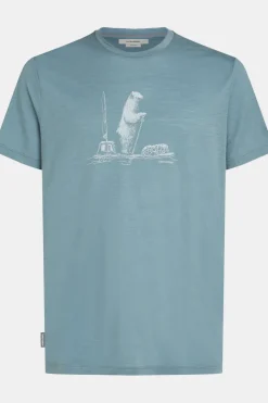 T-Shirt M Mer 150 Tech Lite Ss T Pol Paddle