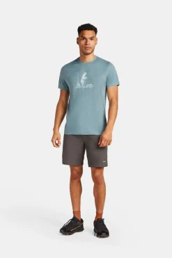 T-Shirt M Mer 150 Tech Lite Ss T Pol Paddle