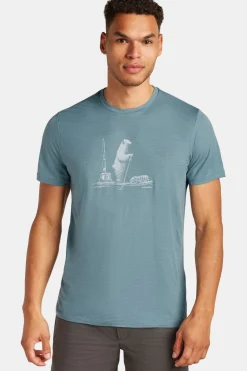 T-Shirt M Mer 150 Tech Lite Ss T Pol Paddle