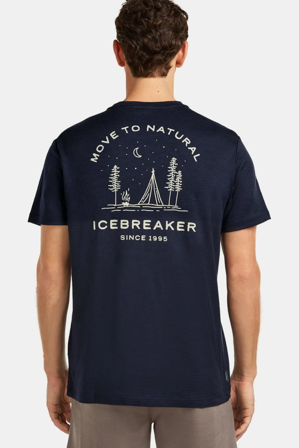 T-Shirt M Mer 150 Tech Lite Ss Tee Peaceful Pass