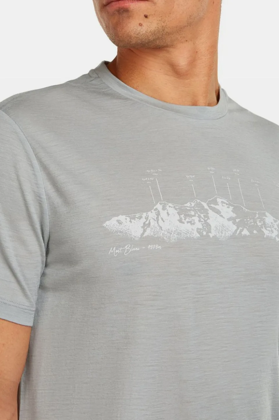 T-Shirt Men Mer 150 Tech Lite Ss Tee Massif