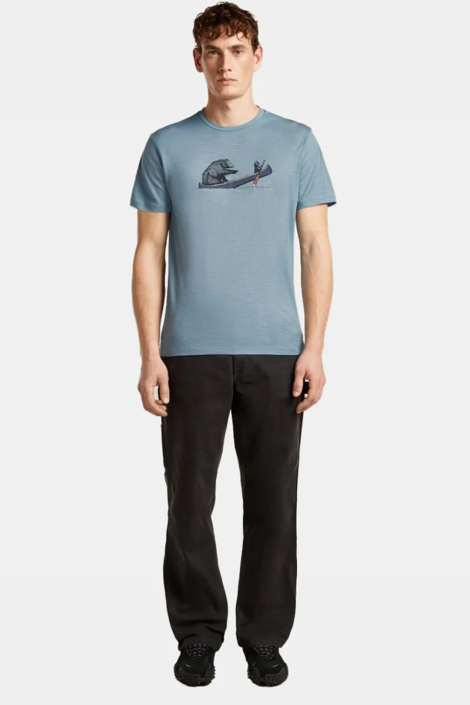 T-Shirt Men Merino 150 Tech Lite Ss Tee Canoe Companions