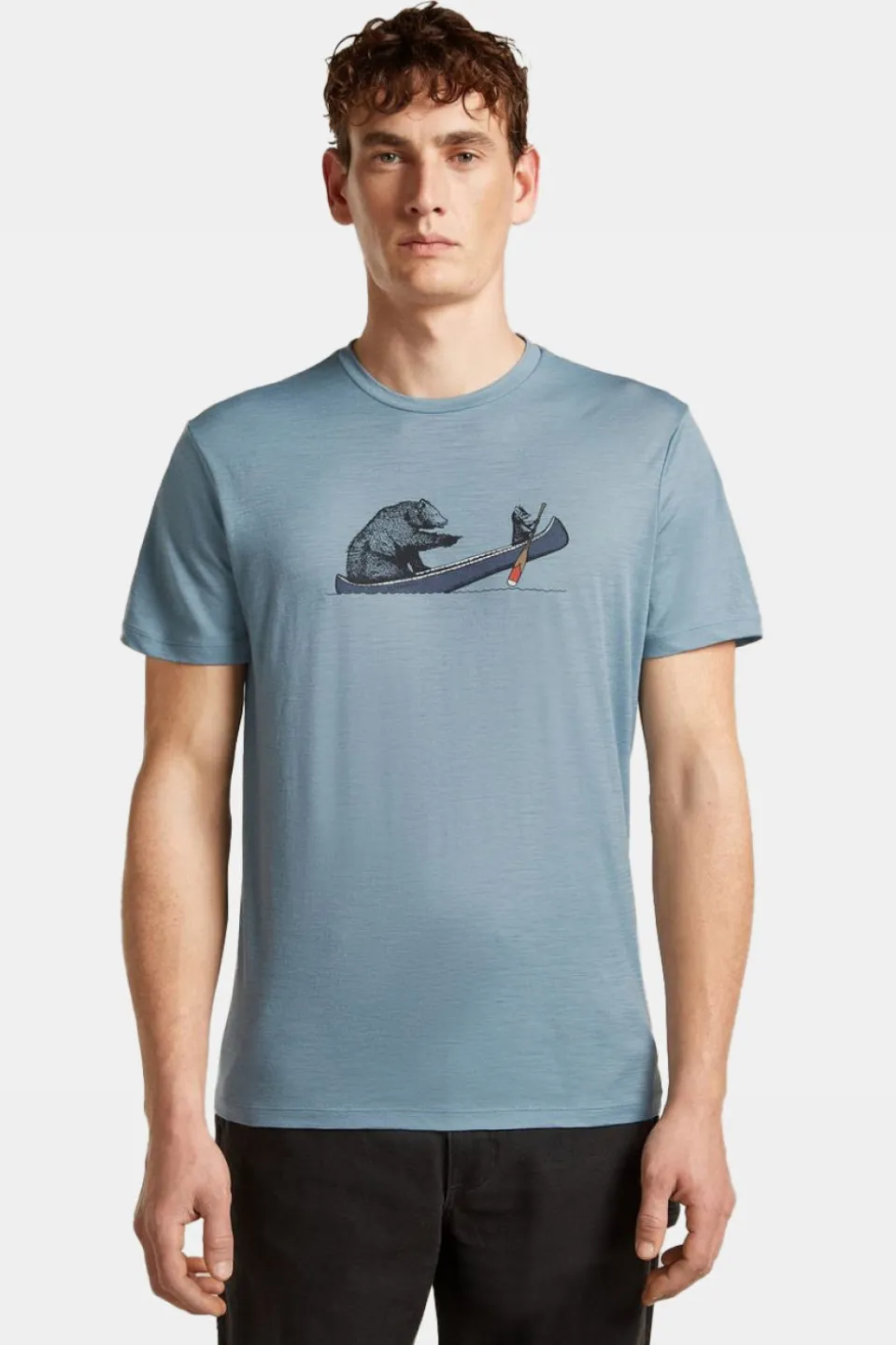 T-Shirt Men Merino 150 Tech Lite Ss Tee Canoe Companions