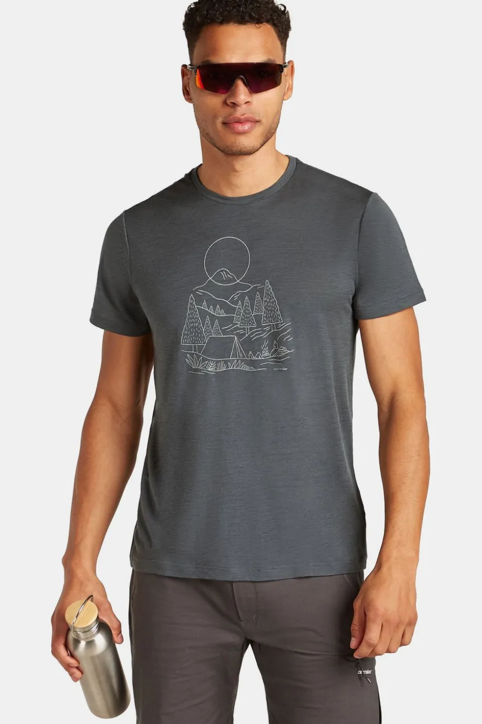 T-shirt Men's Merino 150 Tech Lite III Ss Tee Sunset Camp