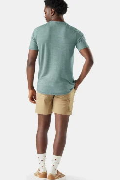 T-Shirt Men'S Merino Hemp Blend Short Sleeve Poc
