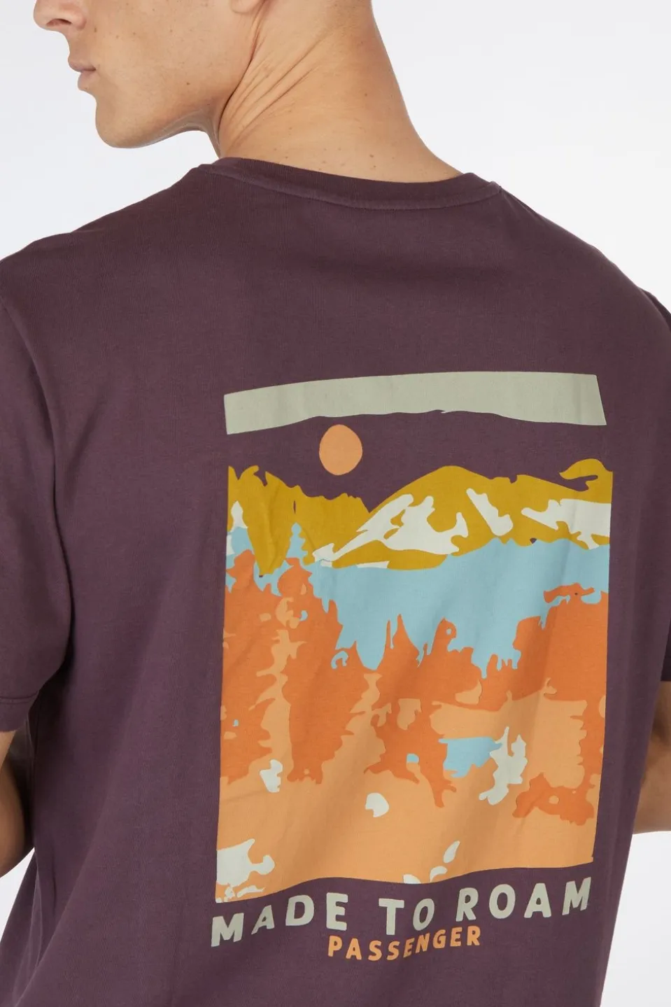 T-Shirt Open Road Recycled Cotton T-Shirt