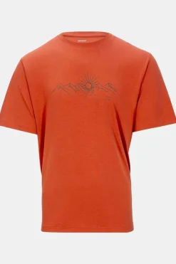 T-Shirt Red Rock Graphic Tee Ss M