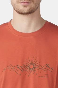 T-Shirt Red Rock Graphic Tee Ss M