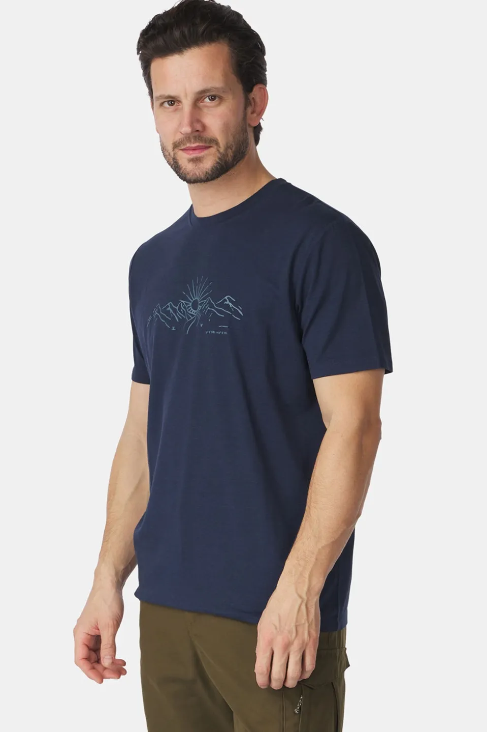 T-Shirt Red Rock Graphic Tee Ss M