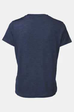 T-Shirt Ridge Trail Merino Print Ss W
