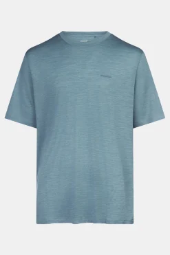 T-Shirt Ridge Trail Merino Print Ss M