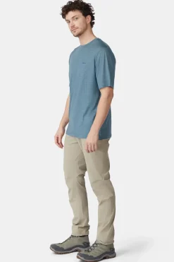 T-Shirt Ridge Trail Merino Print Ss M