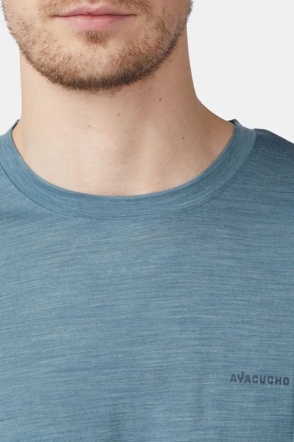 T-Shirt Ridge Trail Merino Print Ss M