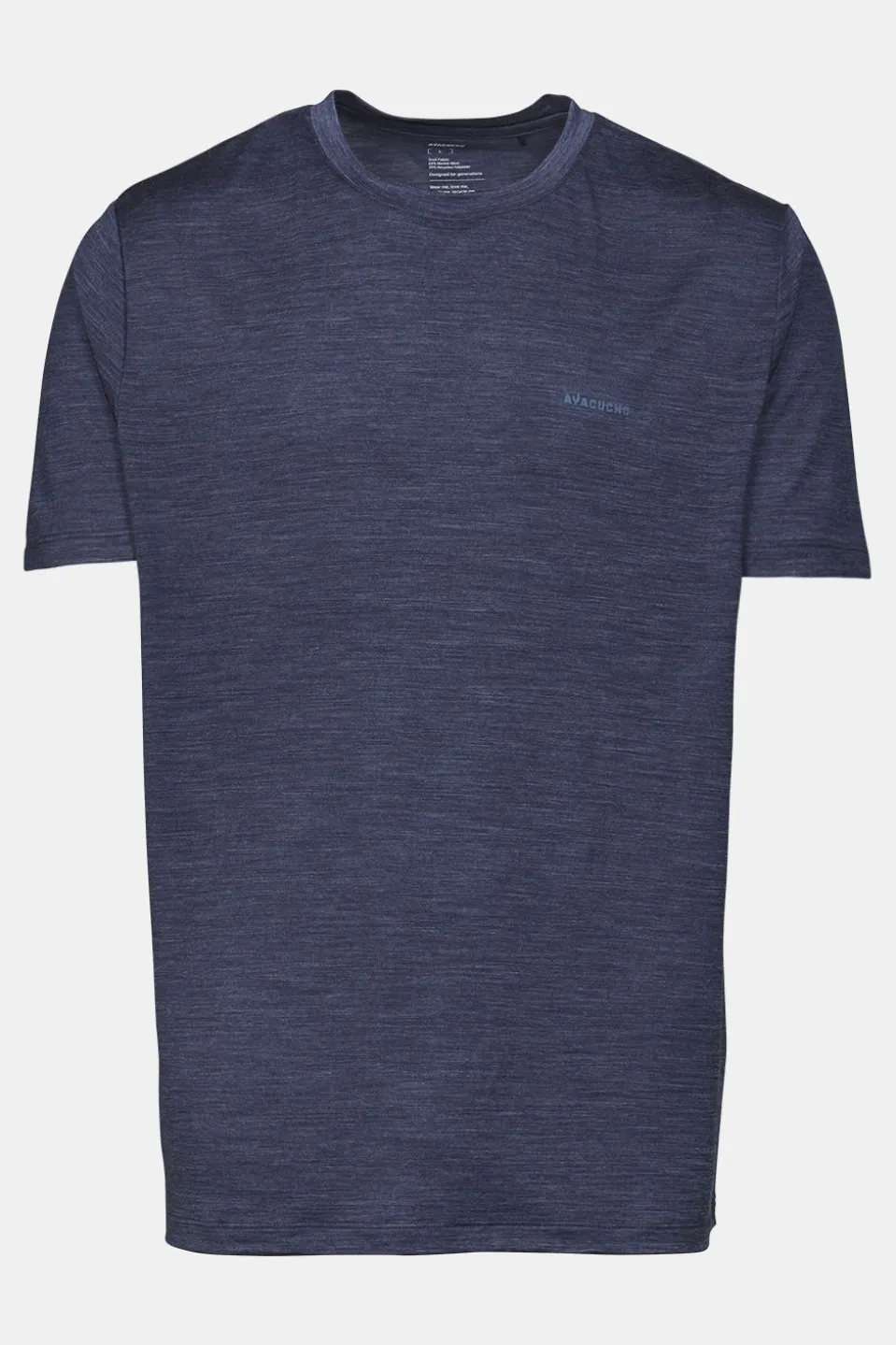 T-Shirt Ridge Trail Merino Print Ss M