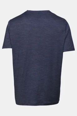 T-Shirt Ridge Trail Merino Print Ss M