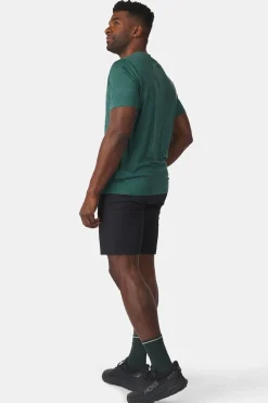 T-Shirt Ridge Trail Merino Print Ss M
