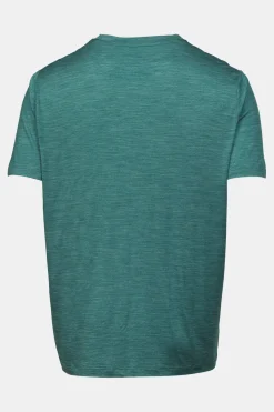 T-Shirt Ridge Trail Merino Print Ss M