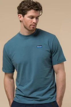 T-Shirt Ripple Textured Jersey S/S T-Shirt