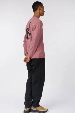 T-Shirt Running Man L/S Tee Pigment Dyed