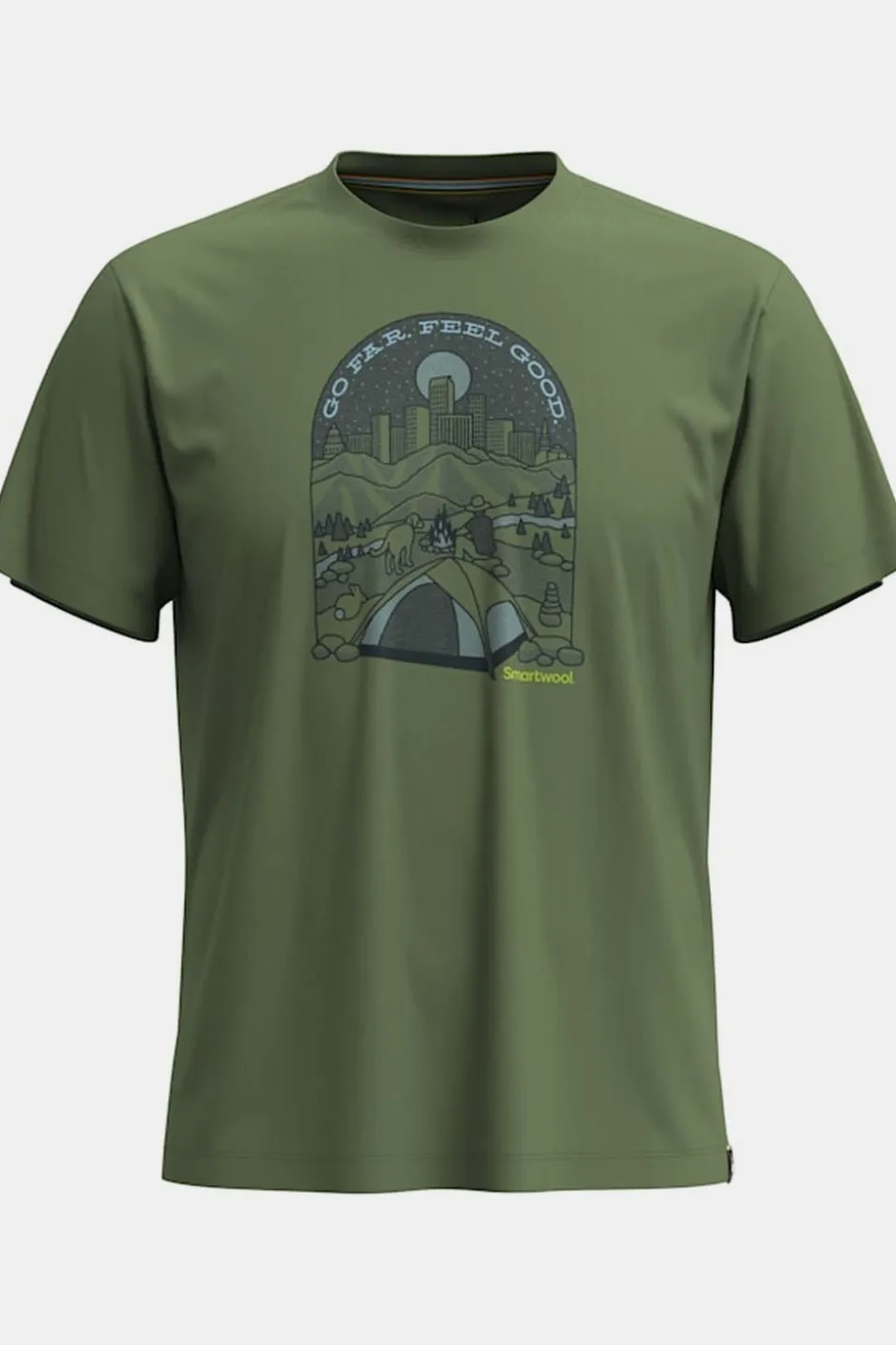 T-Shirt Streets To Peaks Short Sleeve Graphic Te