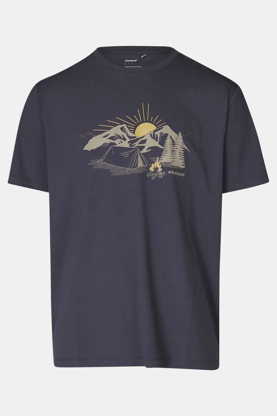 T-Shirt Sunset Camp Ss M
