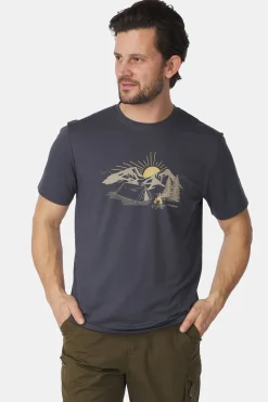 T-Shirt Sunset Camp Ss M